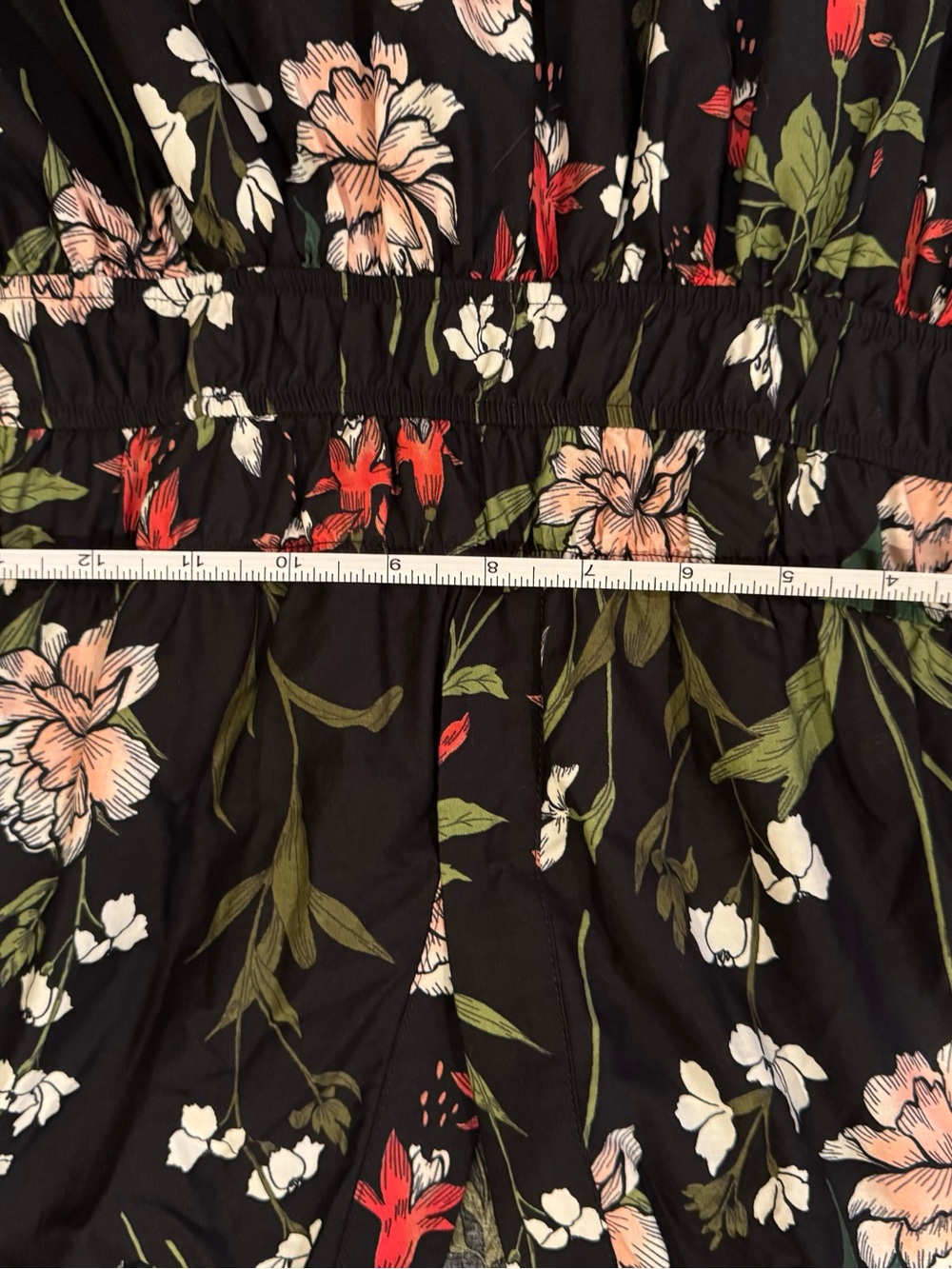 NWOT Anthropologie Summerset Dress Pink & Green Floral - Picture 8 of 8
